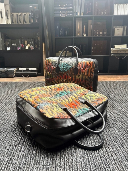 Set de valises souples - tissu Missoni